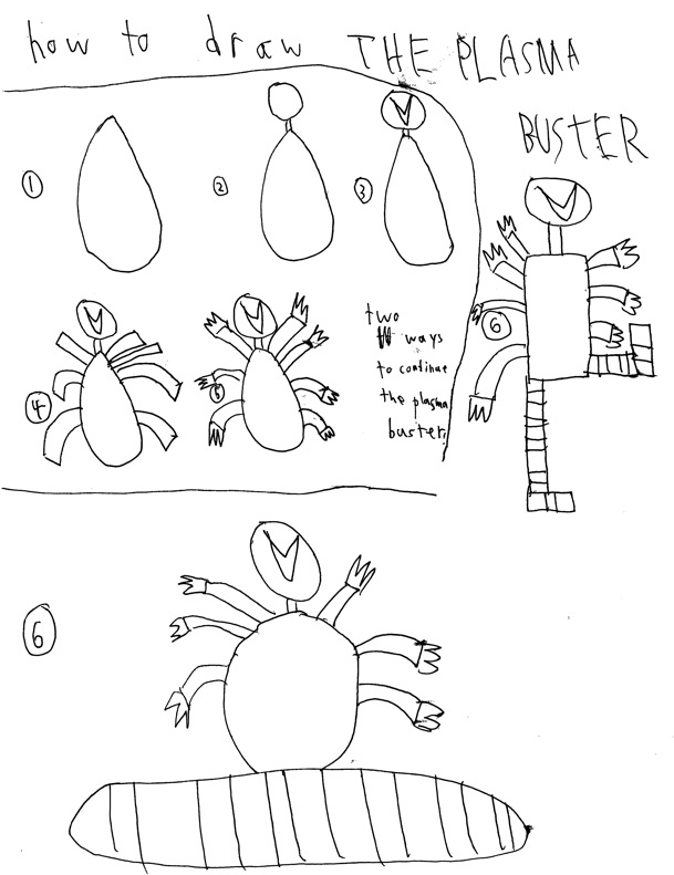 How to draw plasma buster